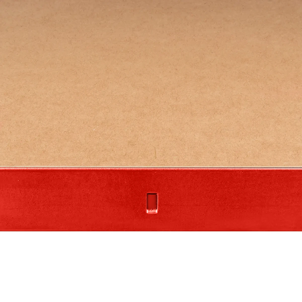 regał metalowy z półką hdf